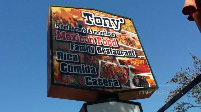 Tony' Restaurant & Mariscos - South Gate, CA menu_pic