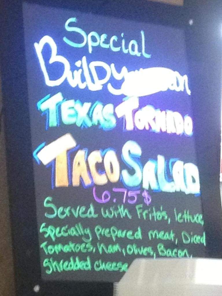 Moose's Snack Shack and Cafe - Abilene, TX menu_pic