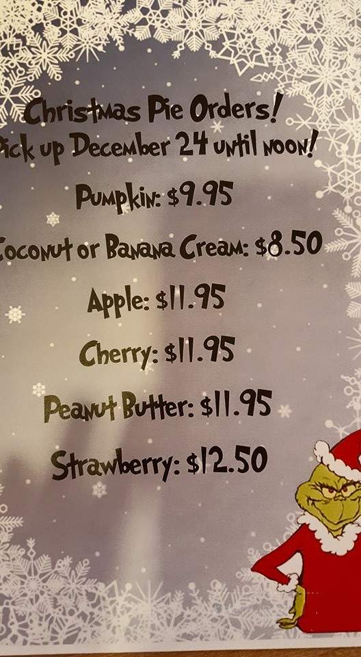 Just Fred's - Youngstown, OH menu_pic