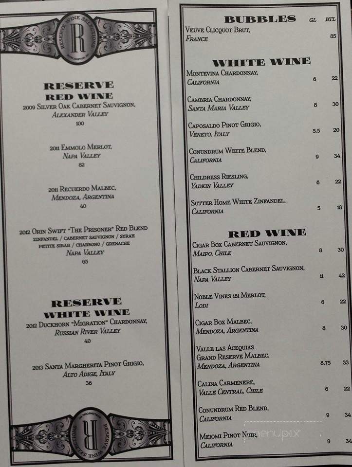 Upmann's - Burlington, NC menu_pic