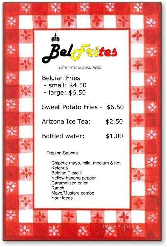 /250803946/Bel-Frites-Menu-Phoenix-AZ - Phoenix, AZ