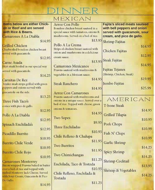 Maria's Place - Cathlamet, WA menu_pic