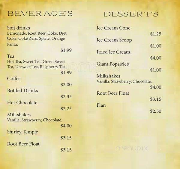 Maria's Place - Cathlamet, WA menu_pic