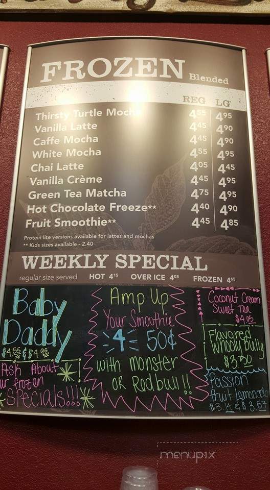 Thirsty turtle - Odessa, TX menu_pic