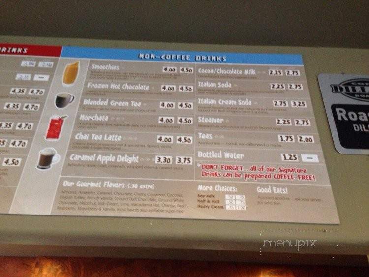 Perks! Espresso & Smoothies - Saint George, UT menu_pic