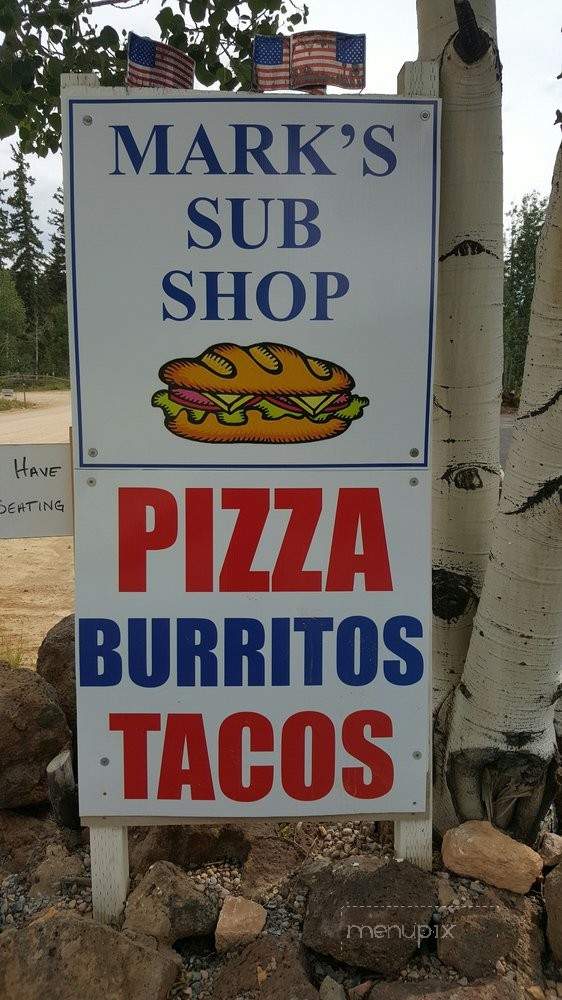 Mark's Sub Shop - Duck Creek Village, UT menu_pic