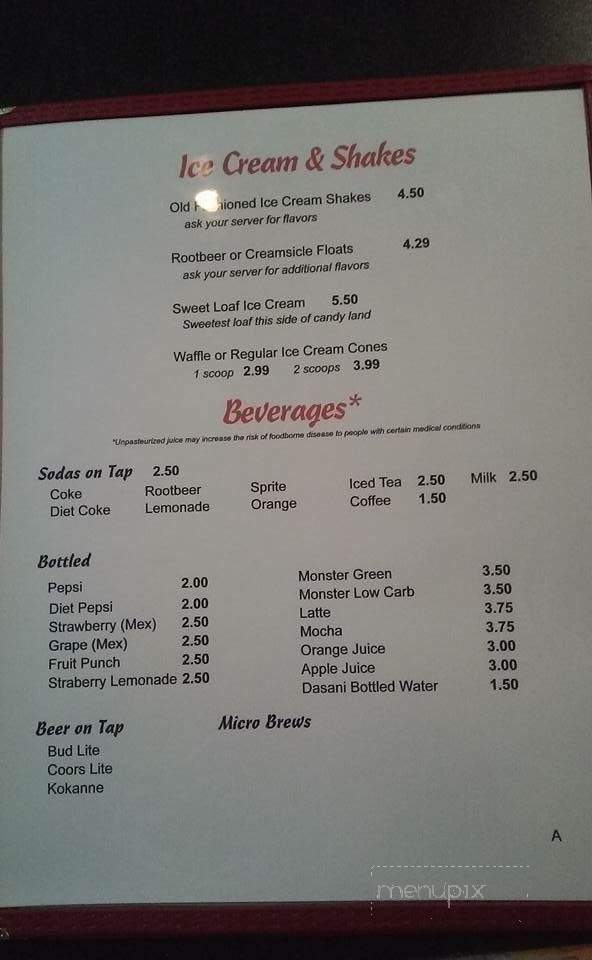 Market Street Grill - Spokane, WA menu_pic