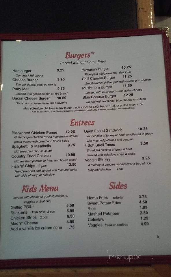 Market Street Grill - Spokane, WA menu_pic