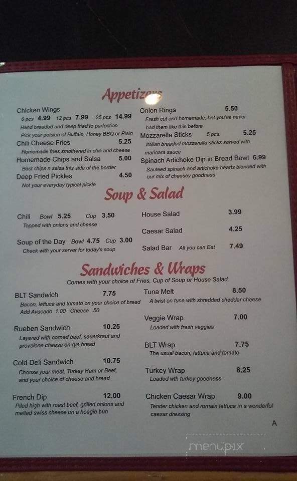 Market Street Grill - Spokane, WA menu_pic