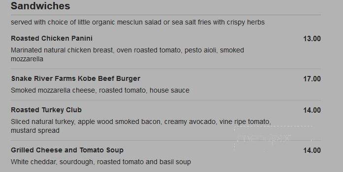 Plus Restaurant - Newark, CA menu_pic