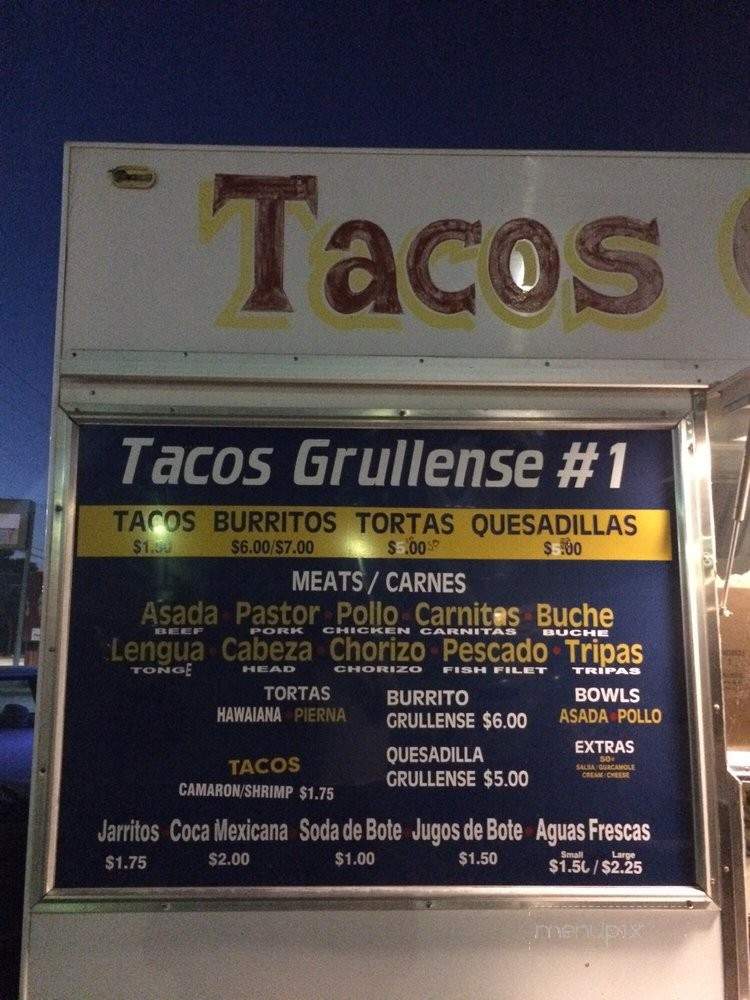 /250287431/Tacos-Grullense-Menu-Richmond-CA - Richmond, CA