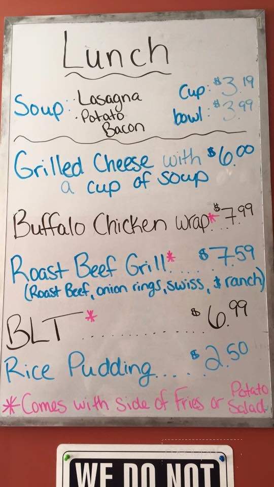 Biscuits Bakery - Corinth, NY menu_pic