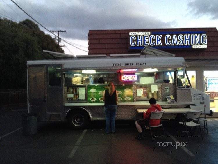 Tacos Super Tonaya - Chico, CA menu_pic