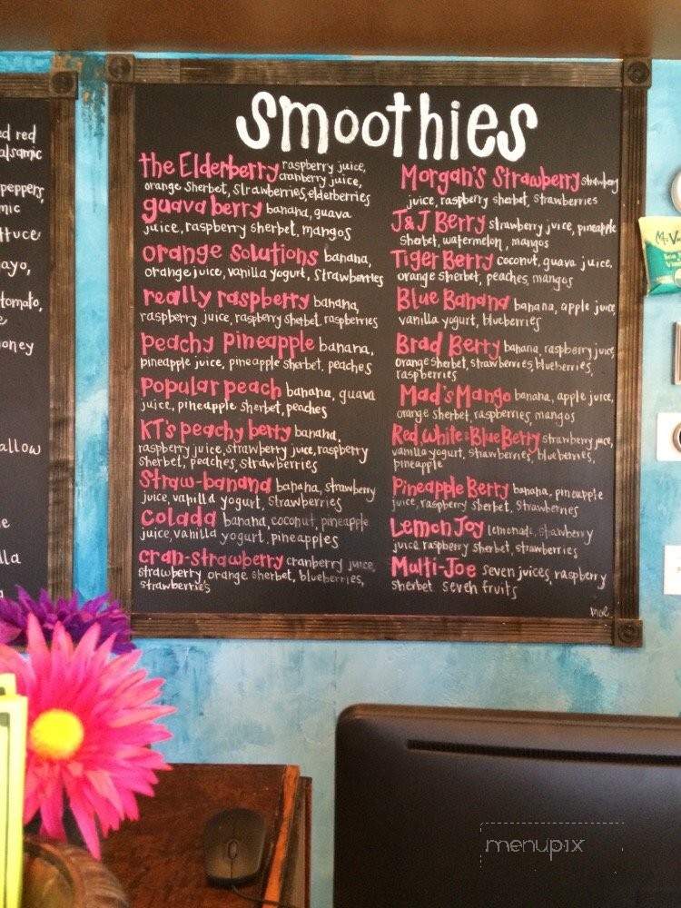 Elderberry's of Botetourt - Daleville, VA menu_pic