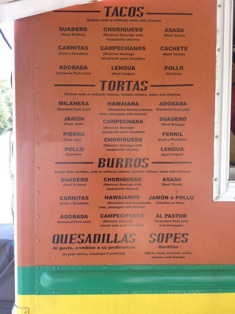 La Taurina Grill - Harrisonburg, VA menu_pic