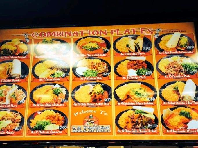 La Posada Mexican Grill - Redmond, OR menu_pic