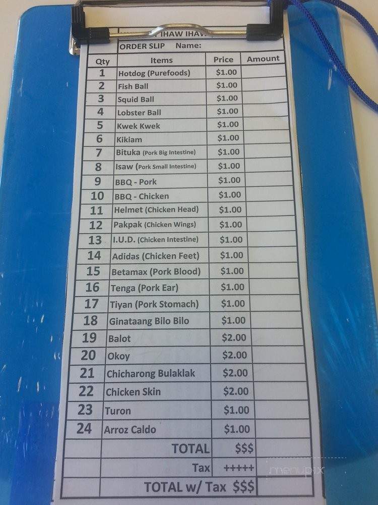 Chowfun Restaurant - Artesia, CA menu_pic