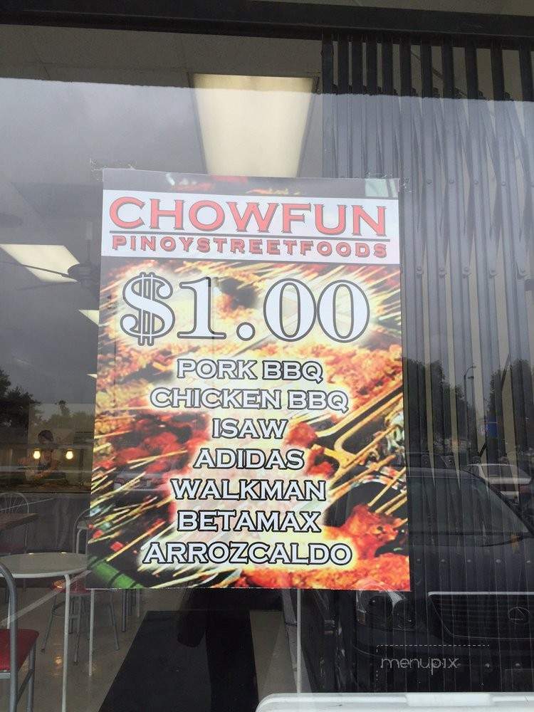 Chowfun Restaurant - Artesia, CA menu_pic