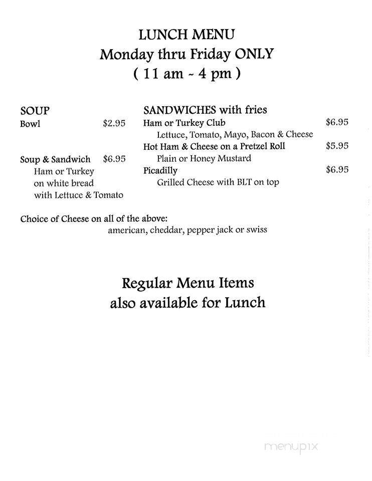 M & M Redzone - Mahanoy City, PA menu_pic