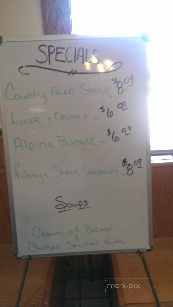 Silver Dollar - Eldon, MO menu_pic