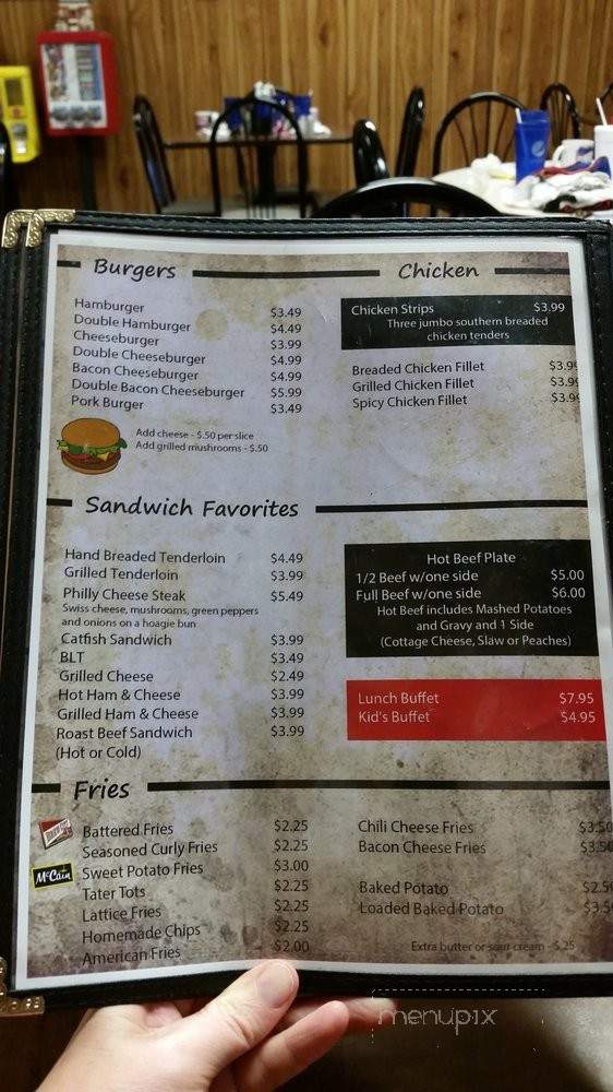 Martha's Family Restaurant - Shelbina, MO menu_pic
