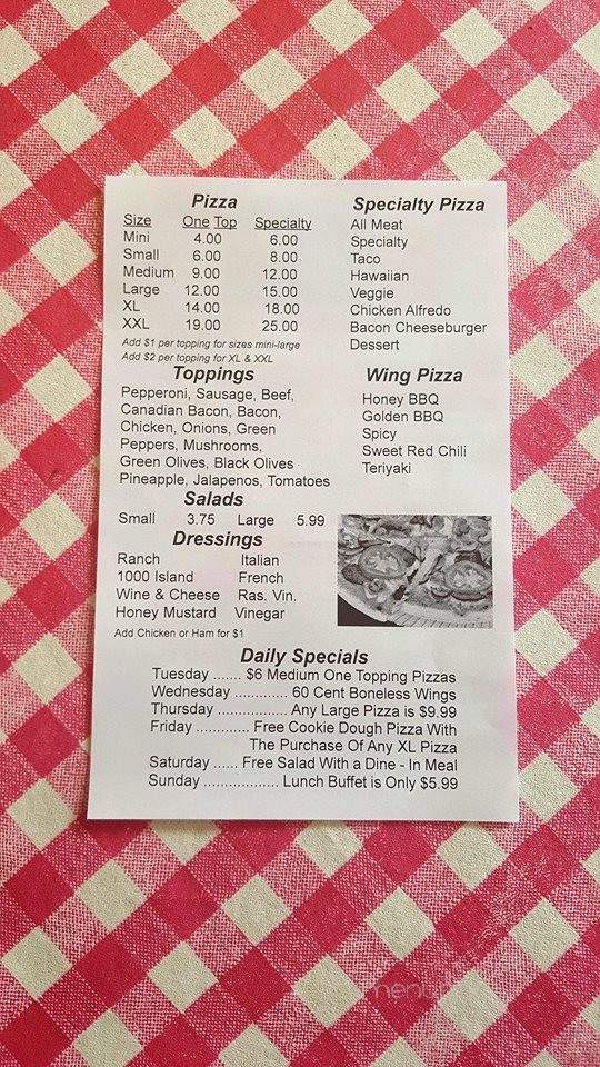 Dexter Pizza Company - Dexter, MO menu_pic