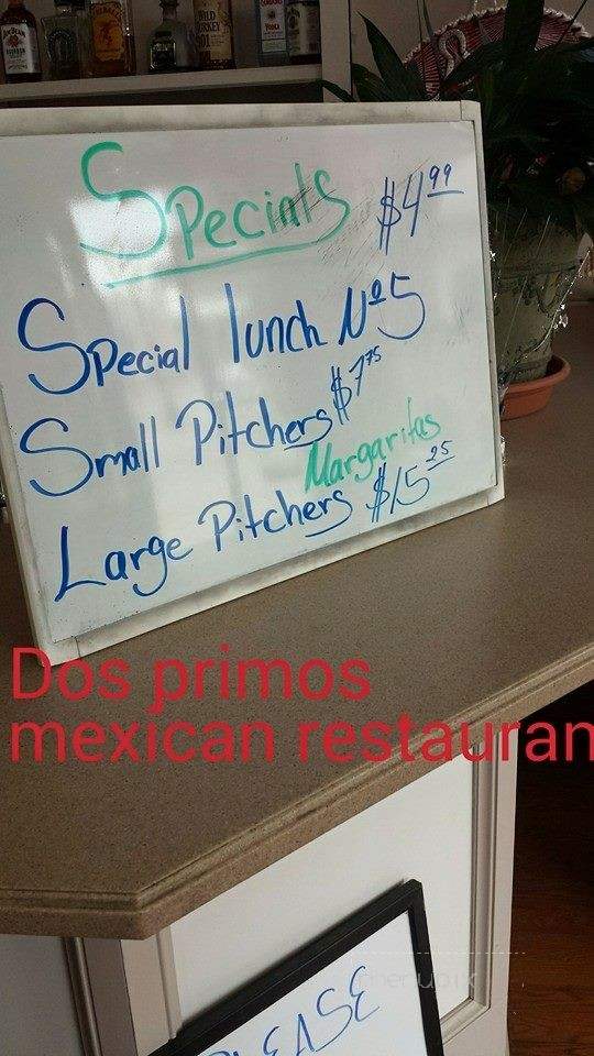 Dos Primos - Louisiana, MO menu_pic