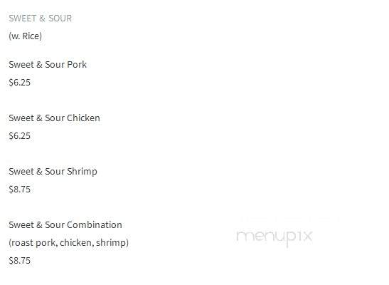 Great Wall - Marlow, OK menu_pic