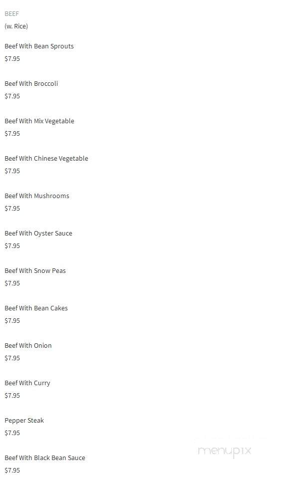 Great Wall - Marlow, OK menu_pic