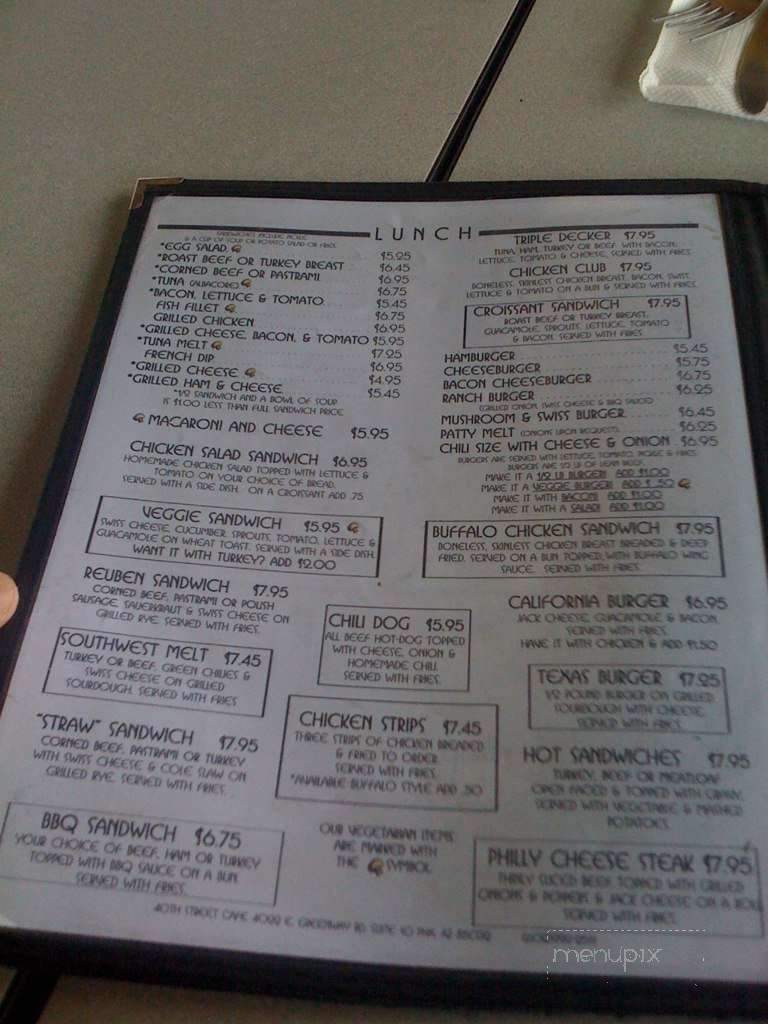 /250187139/44th-Street-Cafe-Menu-Phoenix-AZ - Phoenix, AZ