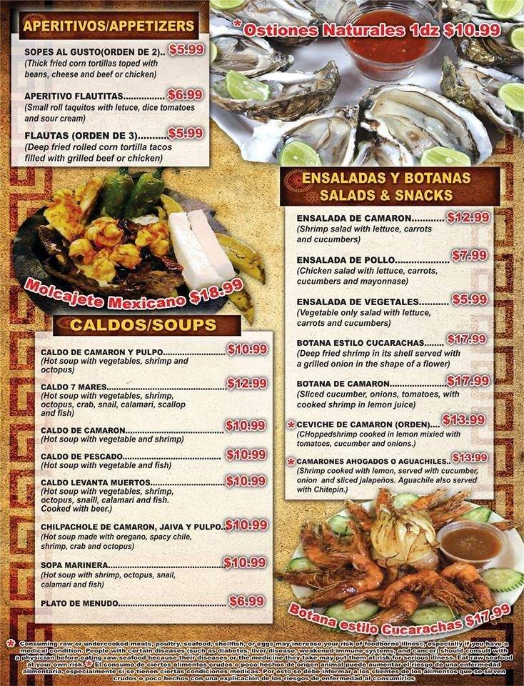 /250186984/El-Rey-Del-Marisco-Menu-Phoenix-AZ - Phoenix, AZ