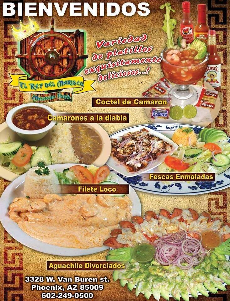 /250186984/El-Rey-Del-Marisco-Menu-Phoenix-AZ - Phoenix, AZ