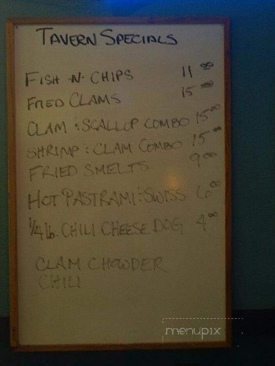 Downtown Tavern - Bristol, NH menu_pic