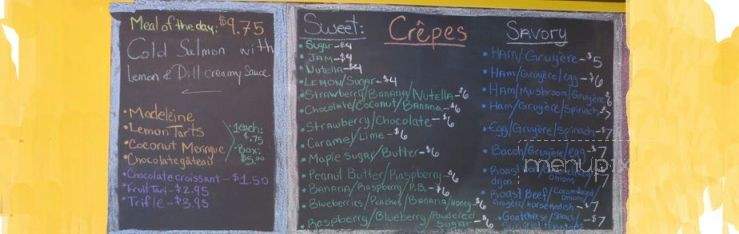 C'est La Vie - Peterborough, NH menu_pic