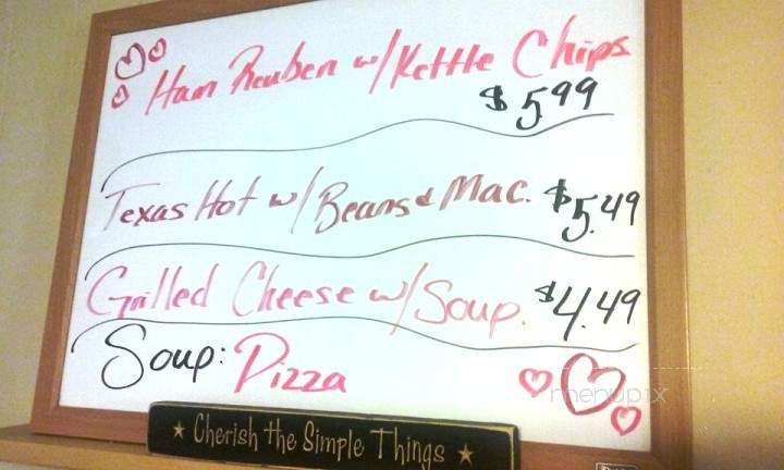 Honey Bee's Kitchen - Arkport, NY menu_pic