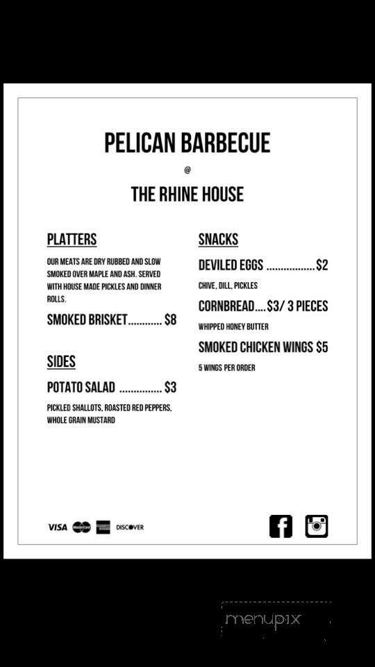 The Rhine House - Ithaca, NY menu_pic