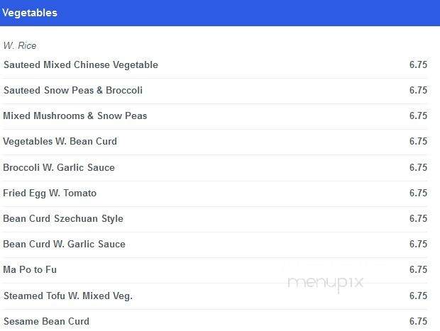 Hot Wok Restaurant - Franklin, TN menu_pic