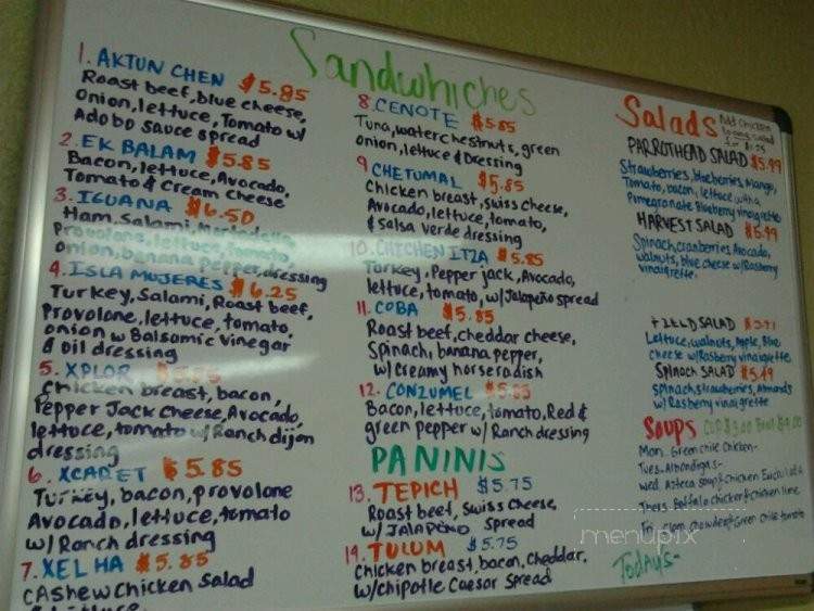 The Mayan Deli - Chula Vista, CA menu_pic