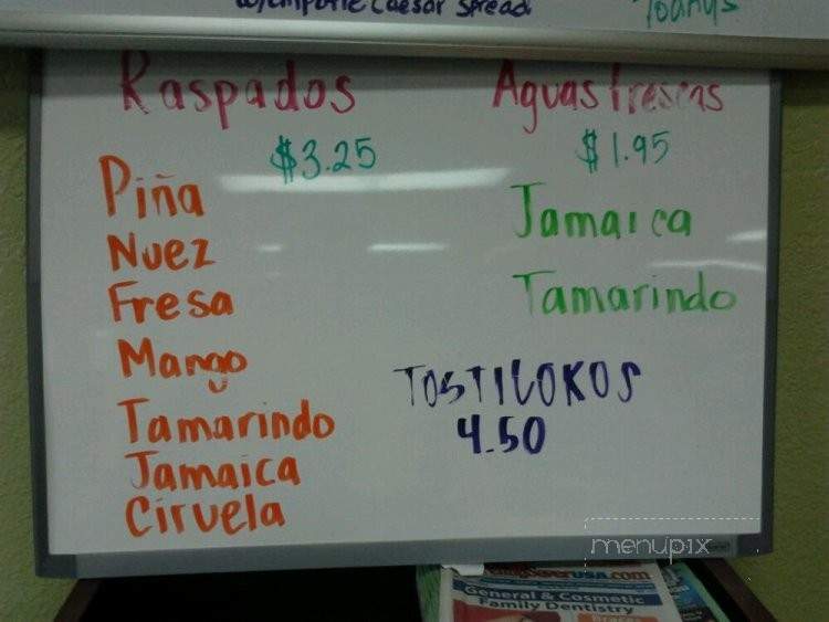 The Mayan Deli - Chula Vista, CA menu_pic