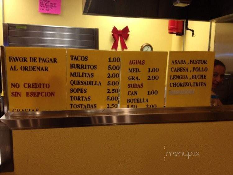 Tacos Velasques - Baldwin Park, CA menu_pic