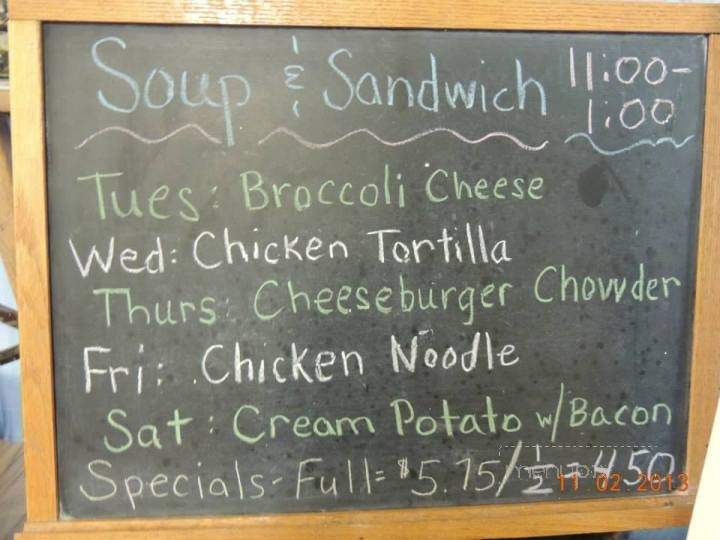 The Corner - Greenfield, IA menu_pic