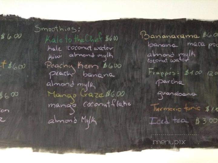 Juice Chemistry - West New York, NJ menu_pic