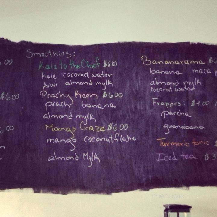 Juice Chemistry - West New York, NJ menu_pic