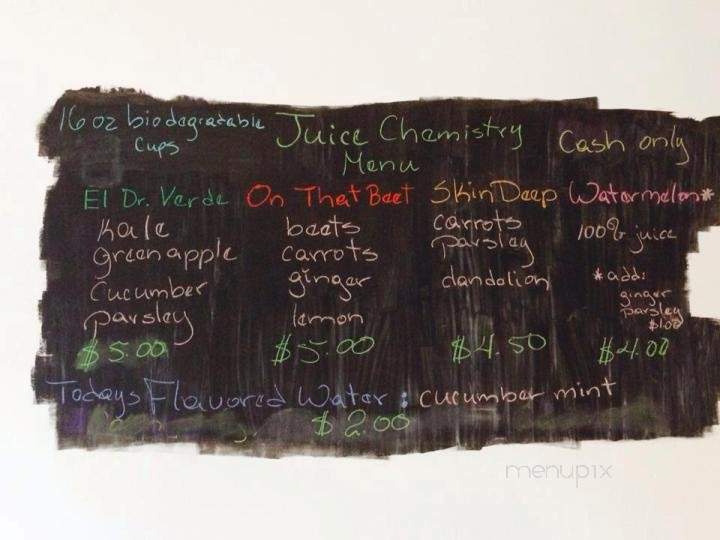 Juice Chemistry - West New York, NJ menu_pic