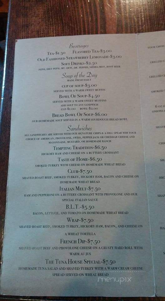 The Simple Life Concordia - Concordia, MO menu_pic