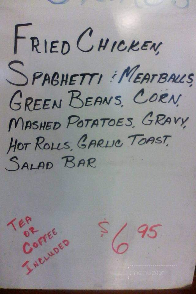 Maxine's Restaurant - Warsaw, MO menu_pic