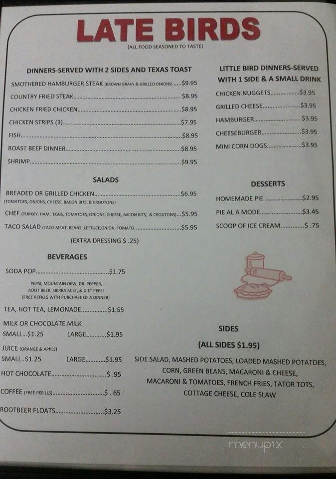 /250071978/Redbird-Diner-Menu-Winston-MO - Winston, MO