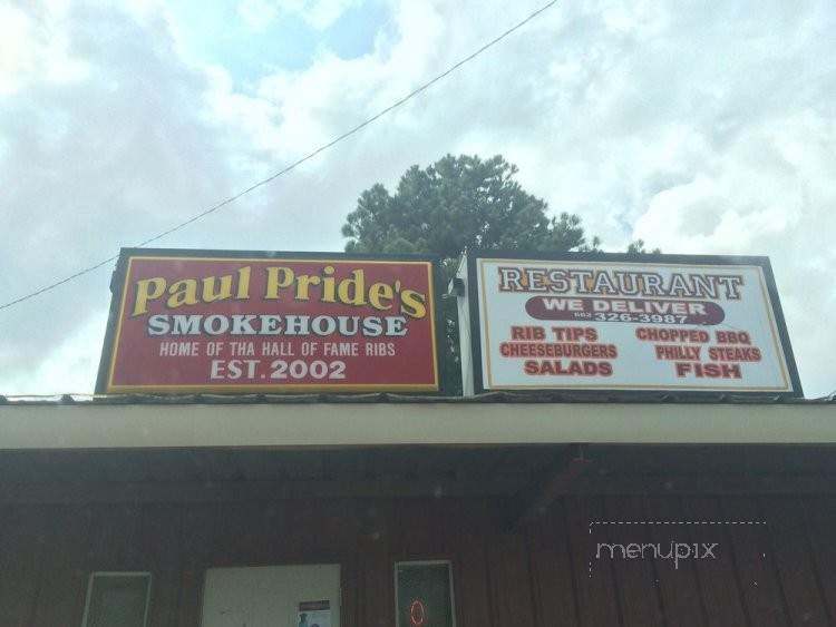 Smokehouse Bar & Grill - Marks, MS menu_pic