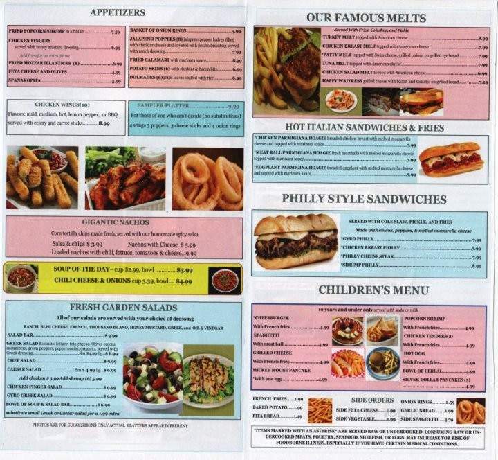 Covington Diner - Covington, GA menu_pic