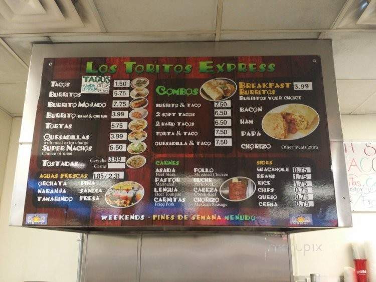 Los Toritos Express - Las Vegas, NV menu_pic